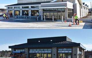 Construction of Market and Main Tenants