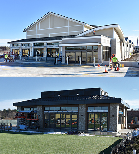 Construction of Market and Main Tenants